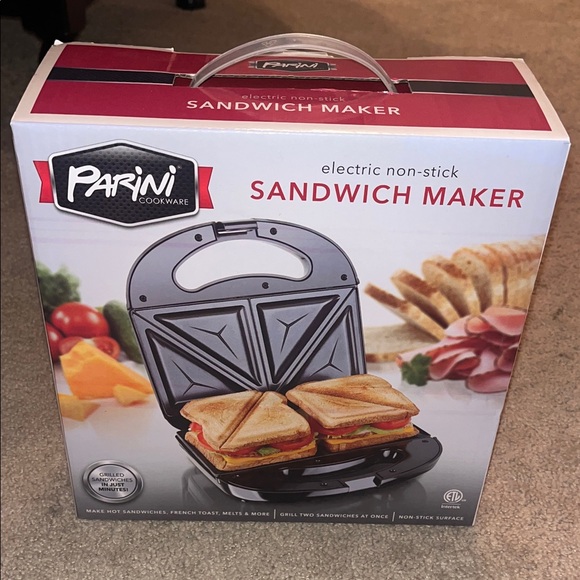 Parini Other - Electric Non-Stick Sandwich Maker